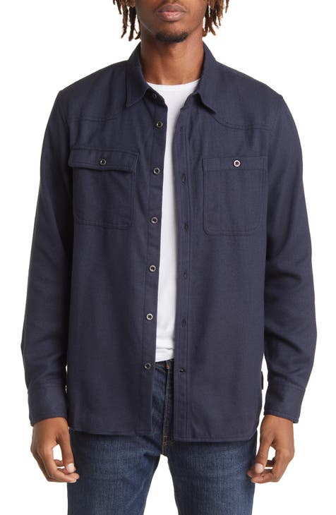 Men's Blue Flannel Shirts | Nordstrom