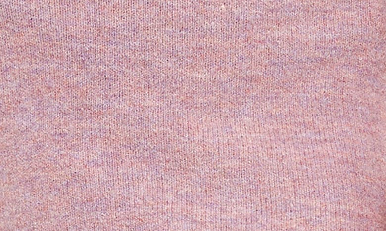 Shop Endless Rose Knit Minidress In Dusty Purple