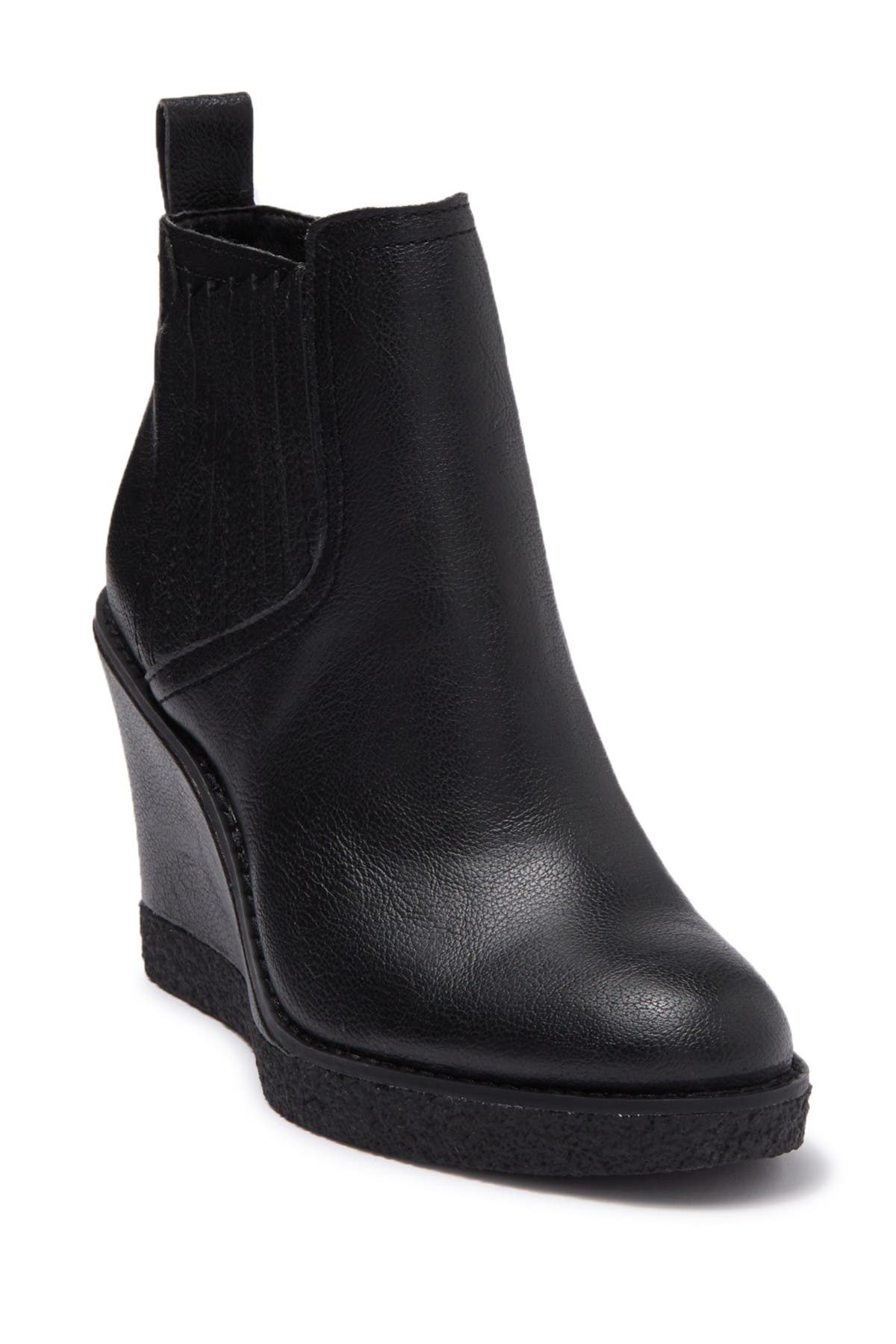 black wedge booties canada