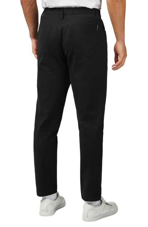 Ben Sherman Slim Tapered Leg 5-pocket Pants In Black