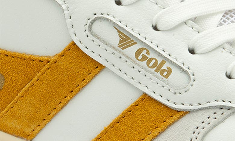 Shop Gola Hawk Sneaker In White/ Sun/ Spice/ Grey