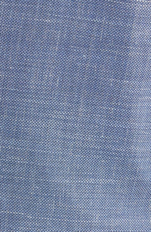 Shop Hugo Boss Boss Hanry Slub Stretch Sport Coat In Open Blue