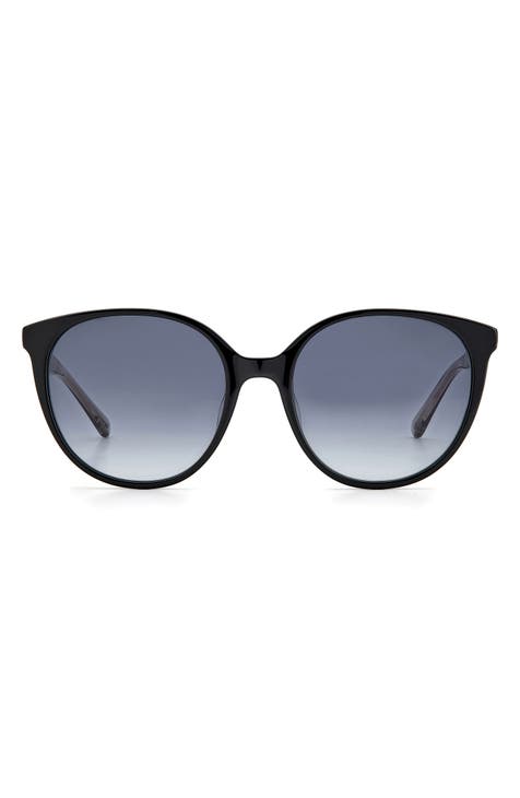 kimberlyn 56mm gradient cat eye sunglasses