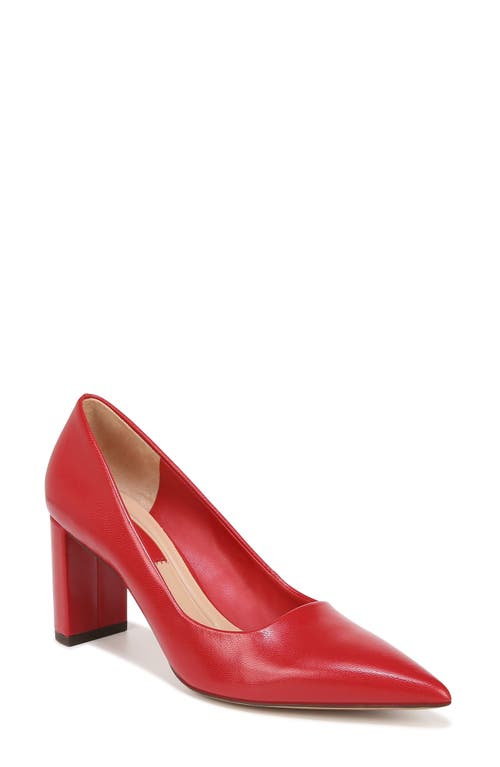Giovanna Pointed Toe Pump in Red