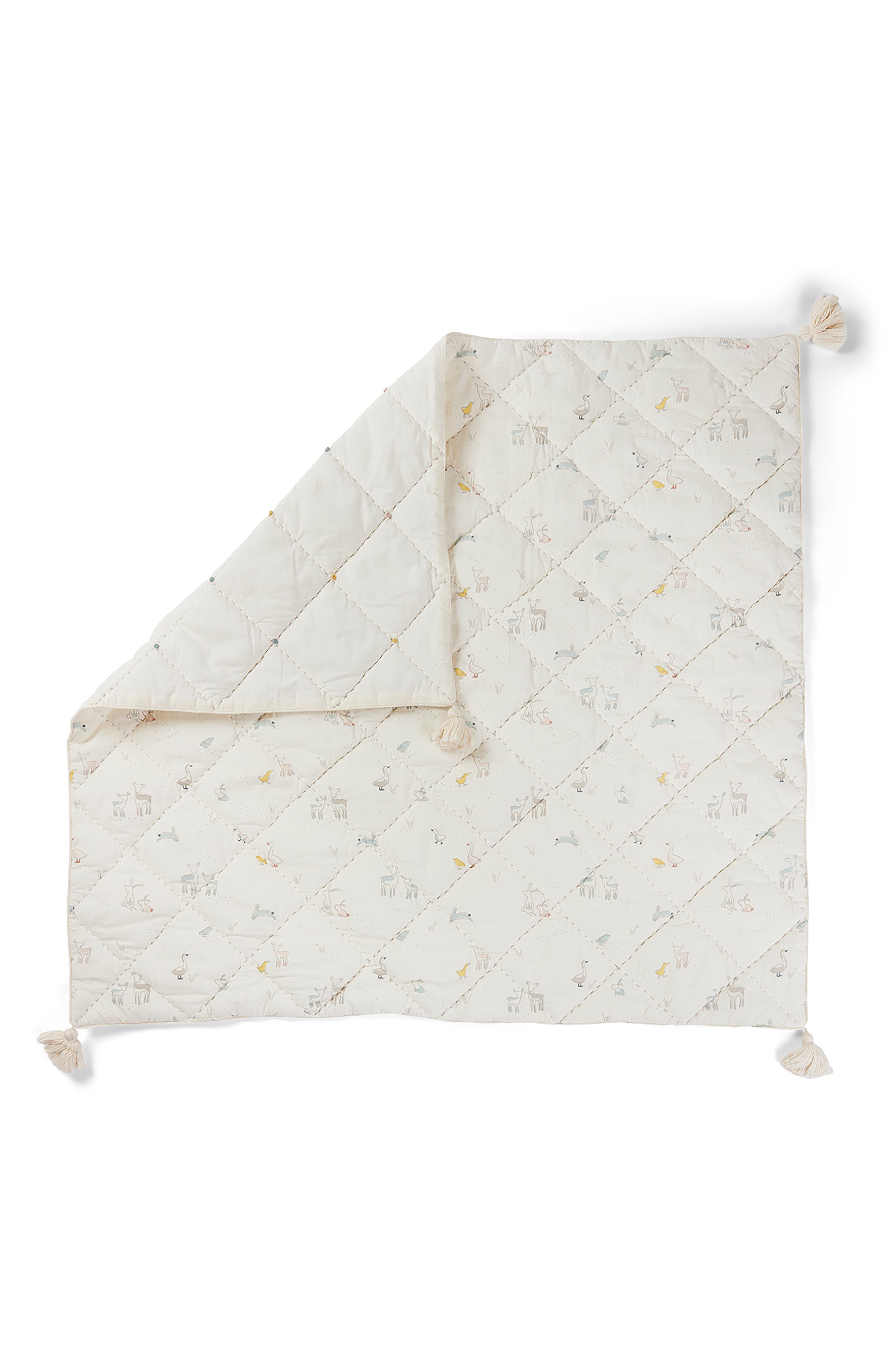 Pehr Just Hatched Quilted Nursery Blanket Nordstrom