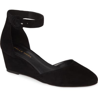 Pelle Moda Kurtis Wedge Pump, Black