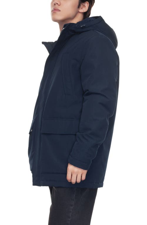 Rokka&rolla Ultimate Winter Parka With Fleece-lined Hood In Navy