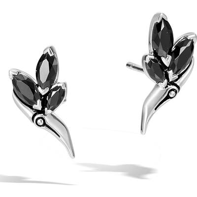 John Hardy Bamboo Spinel Stud Earrings