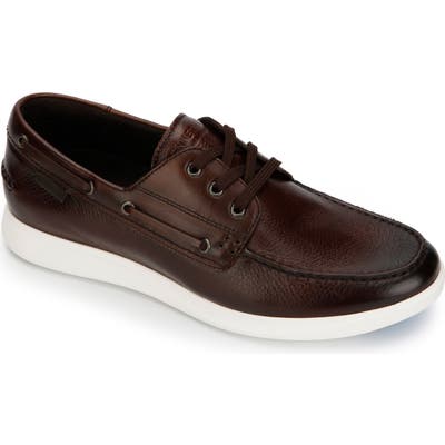 Kenneth Cole New York Rocketpod Boat Shoe- Brown