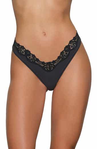 NWT SKIMS Thin Line Thong Color MINERAL Size XS (PN-STT-0040)