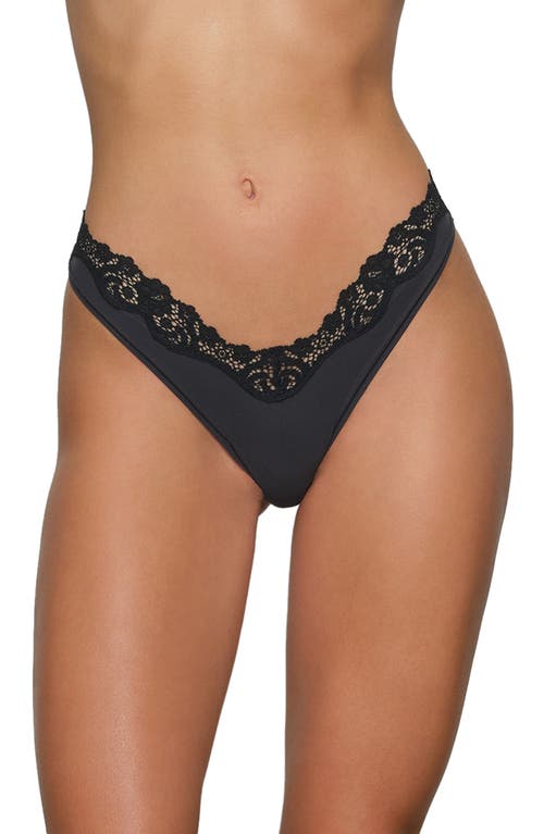 SKIMS, Fits Everybody Lace Dipped Thong Pack — Set of 5