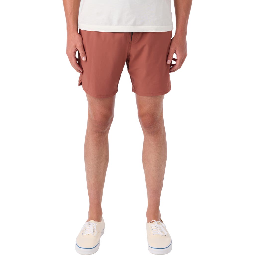O'neill Perform Light Lined Shorts In Mahogany