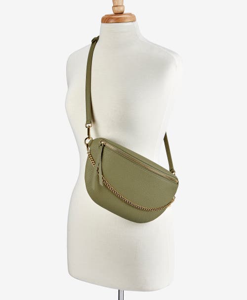 Gigi New York Beck Sling Bag In Sage