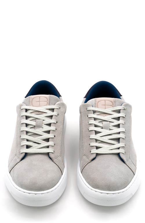 G Brown Puff Sneaker In Grey/navy