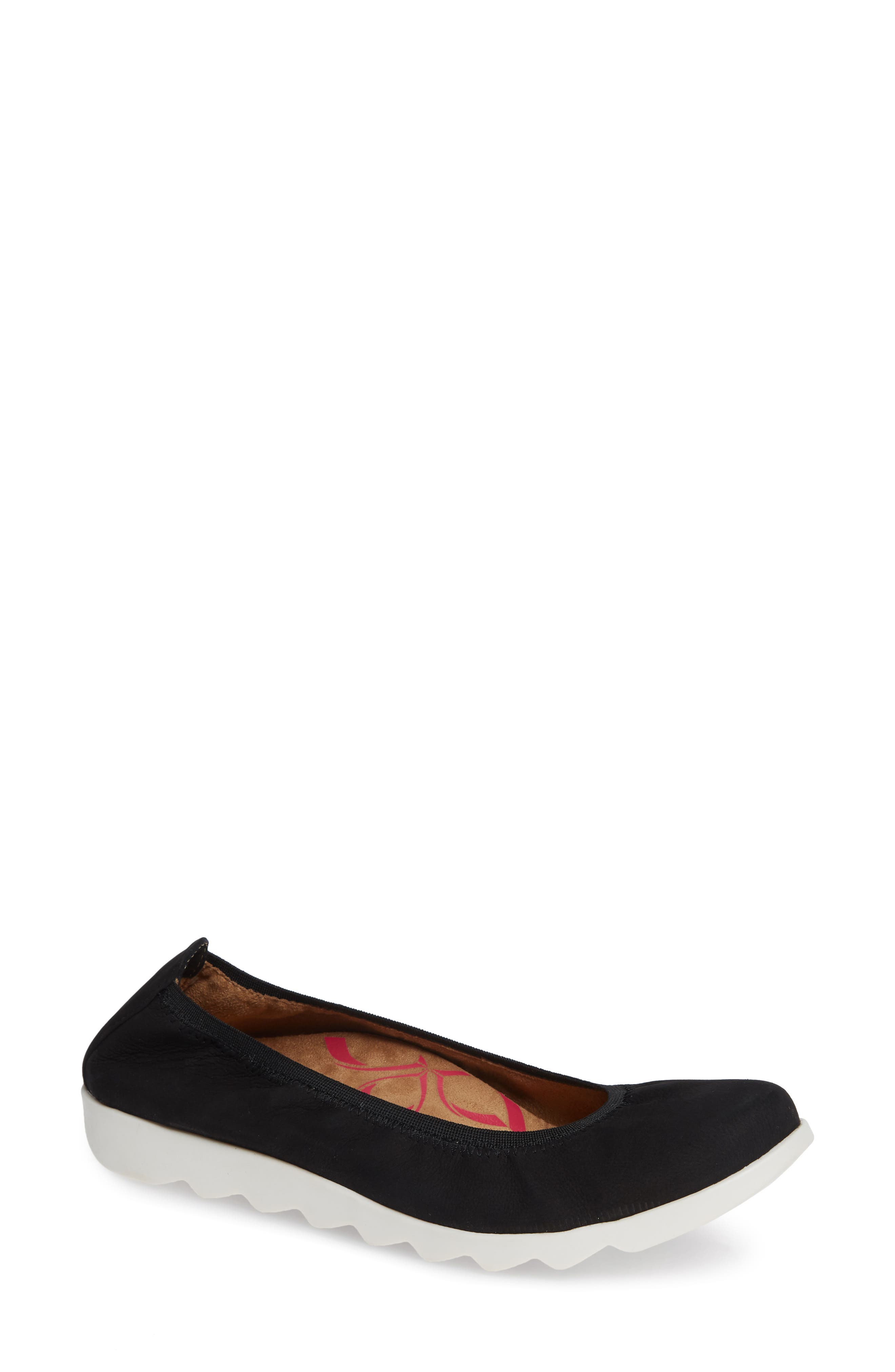 Comfortiva Grace Flat, Black