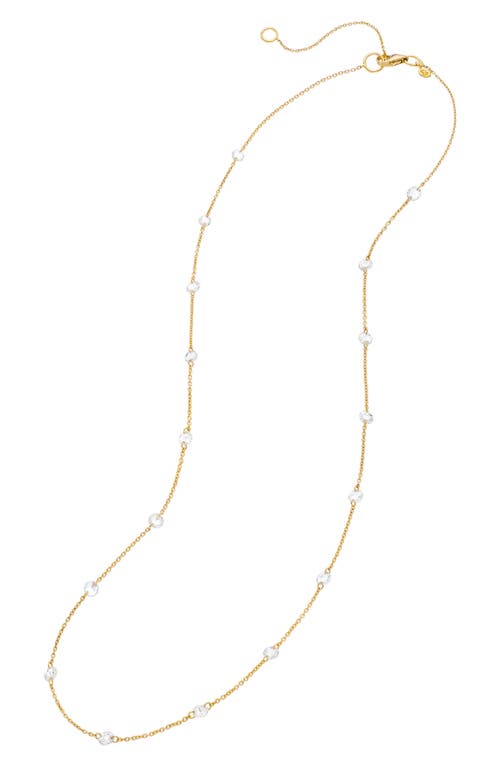 Sethi Couture Diamond Necklace In Gold