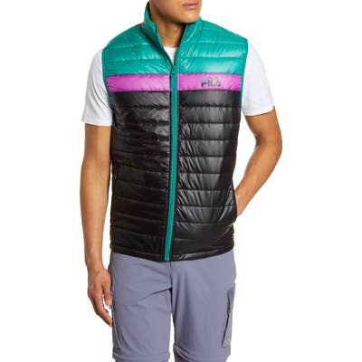 Fila Windshear Trail Puffer Vest, Black