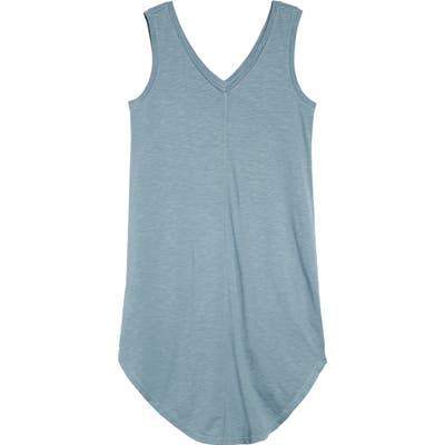 Petite Caslon Knit Tank Dress, Blue