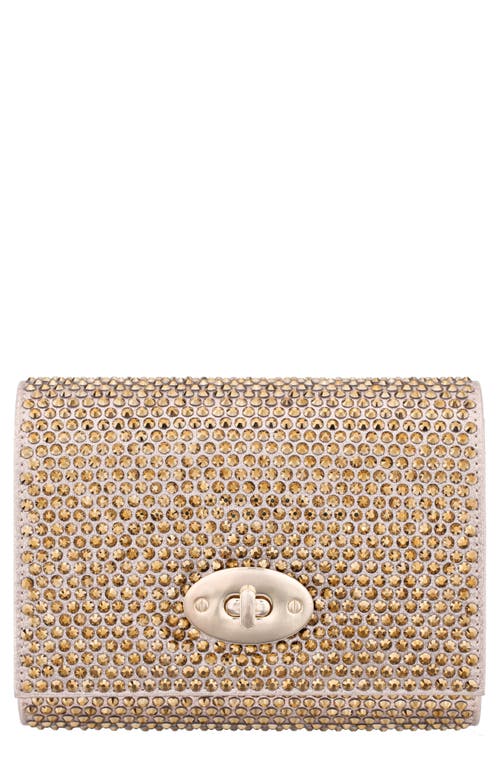 Shop Nina Cilian Clutch In Gold