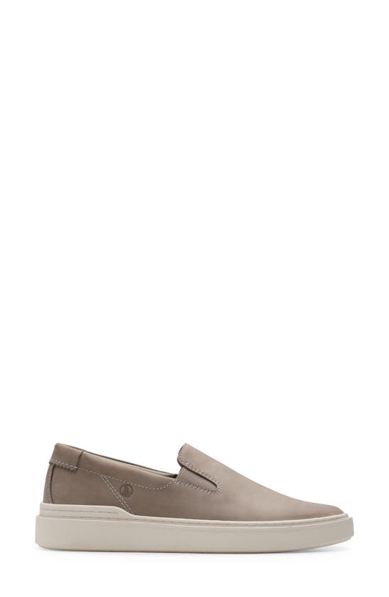 Shop Clarks (r) Craft Swift Go Slip-on Sneaker In Grey Nubuck