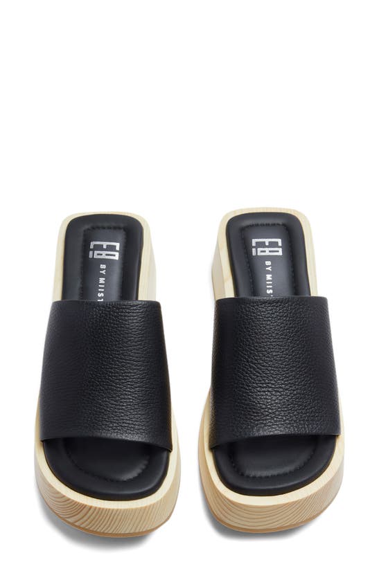 Shop Miista Yolanda Platform Mule Sandal In Black