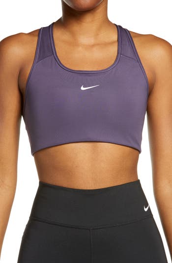 Nike 280359 Women's Logo Racerback Medium Impact Sports Bra Size X-Large  for sale online