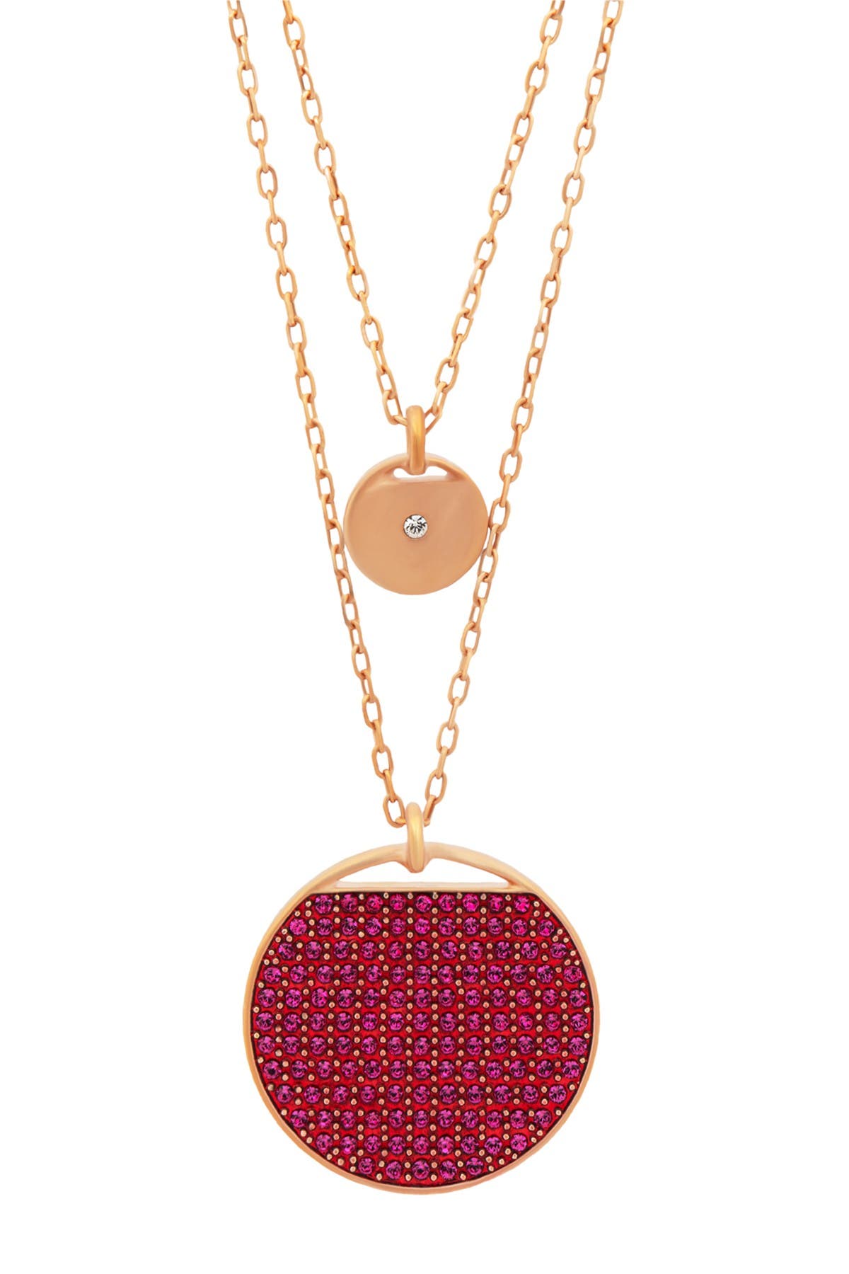 ginger layered pendant