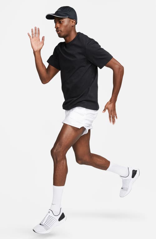 Nike Primary Training Dri-fit Short Sleeve T-shirt In Black/black
