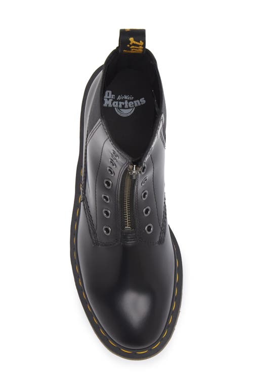 Shop Dr. Martens' Dr. Martens 1460 Chelsea Boot In Black Polished Smooth