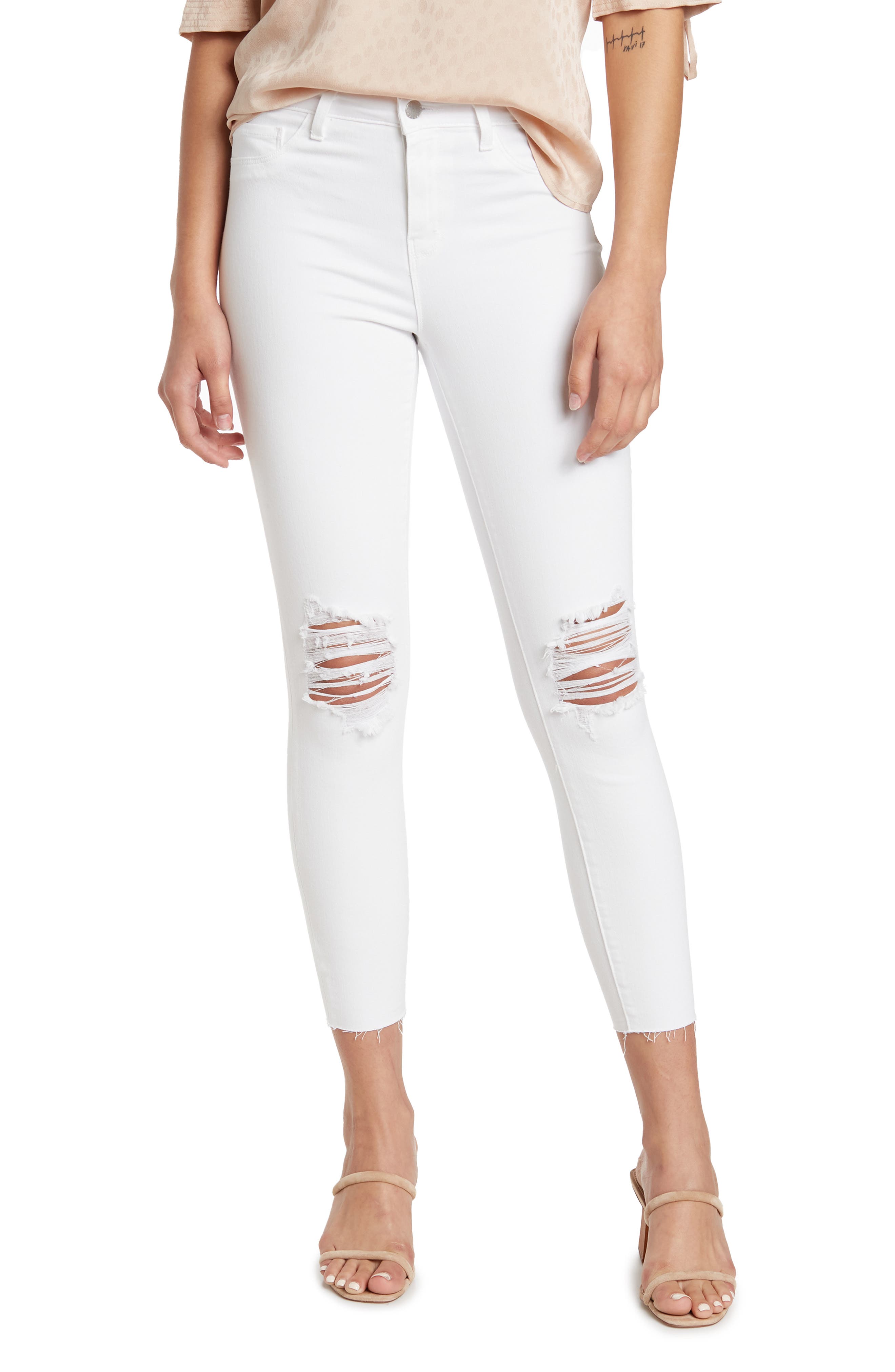 AG Prima Mid Rise Ankle Cigarette Jeans 