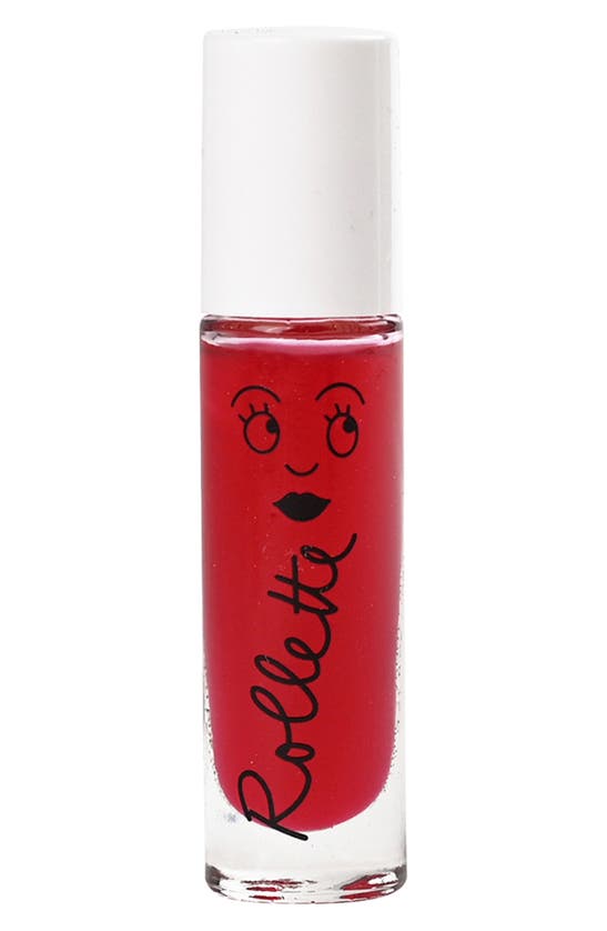 Shop Nailmatic Cherry Lip Gloss In Medium Red