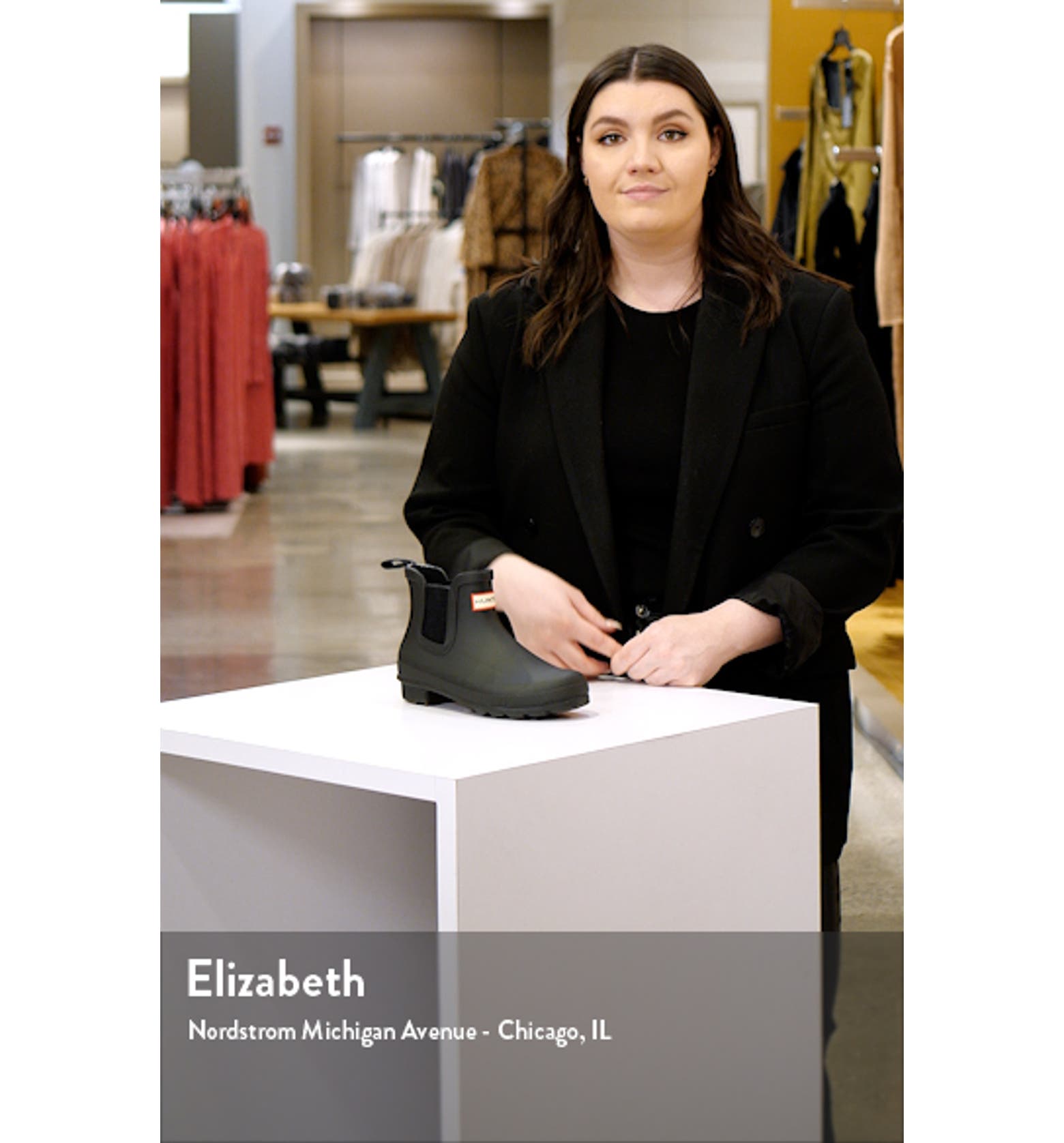 Hunter Original Waterproof Chelsea Rain Boot (Women) | Nordstrom