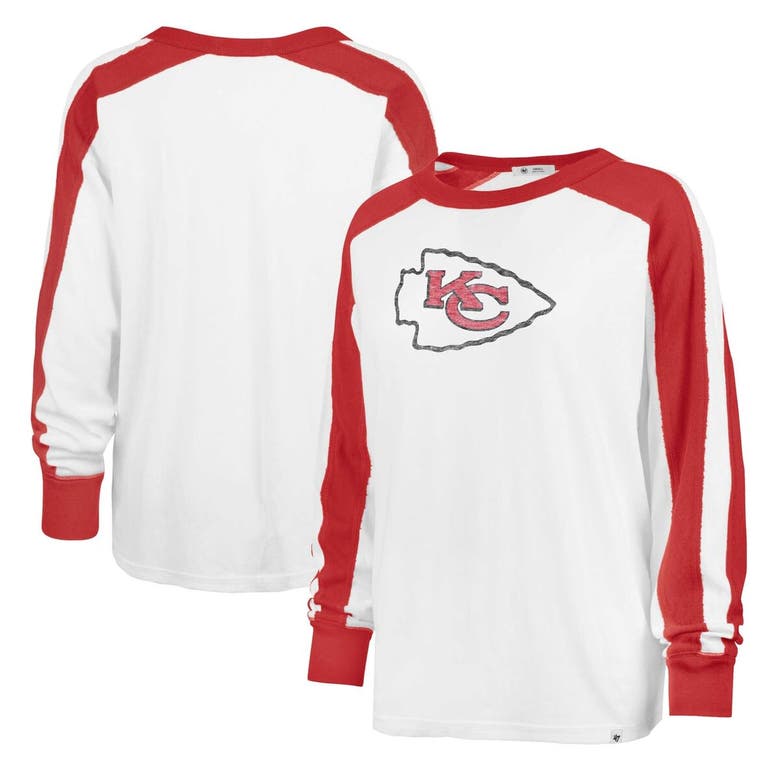 Shop 47 ' White Kansas City Chiefs Premier Caribou Long Sleeve T-shirt