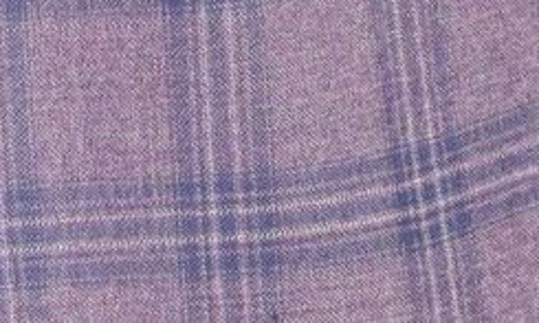 Shop Emporio Armani G-line Plaid Sport Coat In Purple