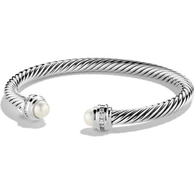 David Yurman Cable Classics Bracelet With Semiprecious Stones & Diamonds, 5mm