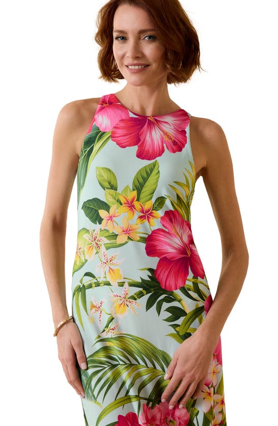 Shop Tommy Bahama Jasmina Grand Villa Floral Sleeveless Dress In Plume