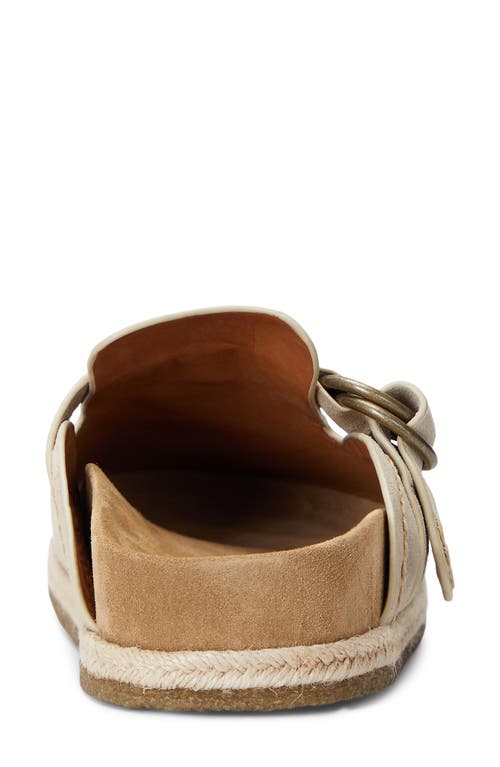 Shop Polo Ralph Lauren Suede Clog In Milkshake