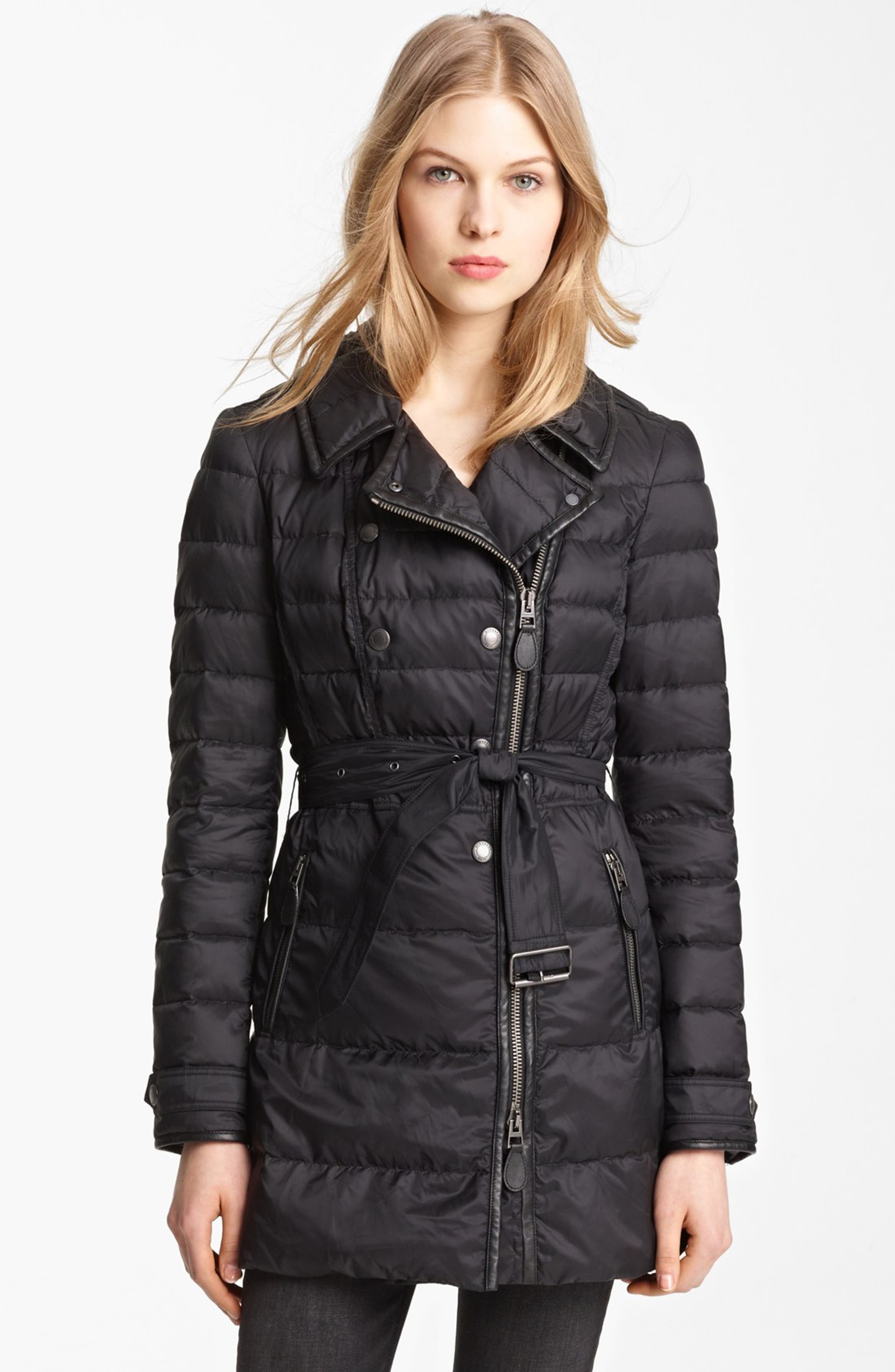 Burberry Brit 'Hallowell' Down Trench Coat | Nordstrom