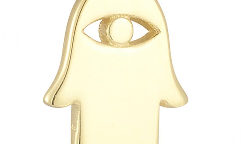 Shop Ember Fine Jewelry Hamsa Pendant Necklace In 14k Gold