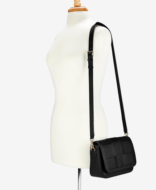 Gigi New York Women's Lily Leather Crossbody Bag In Black
