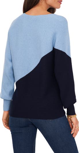 Vince camuto asymmetrical clearance sweater