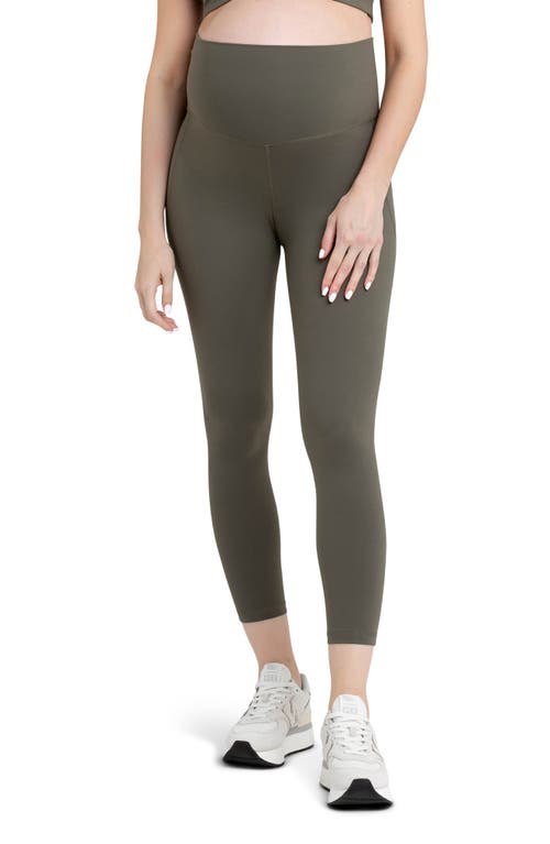 Ripe Maternity Tempo Stretch Nylon Crop Leggings at Nordstrom,