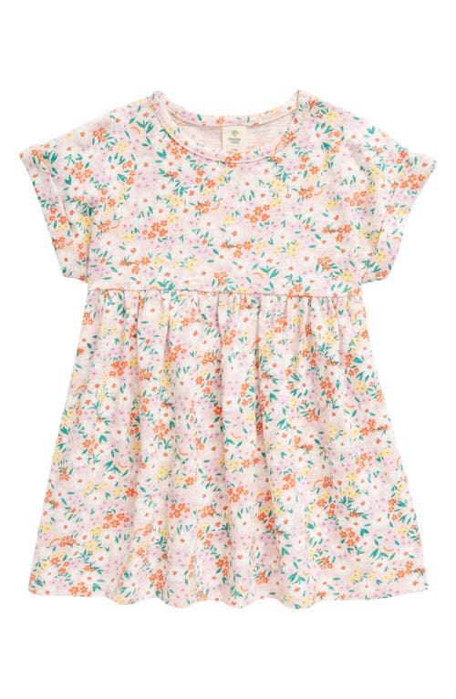 Tucker + Tate Print Roll Cuff Cotton Dress at Nordstrom,