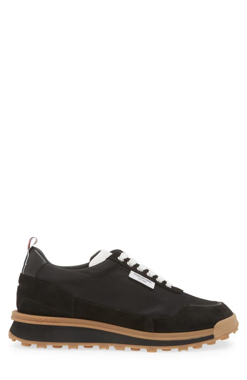 Shop Thom Browne Alumni Sneaker In Black