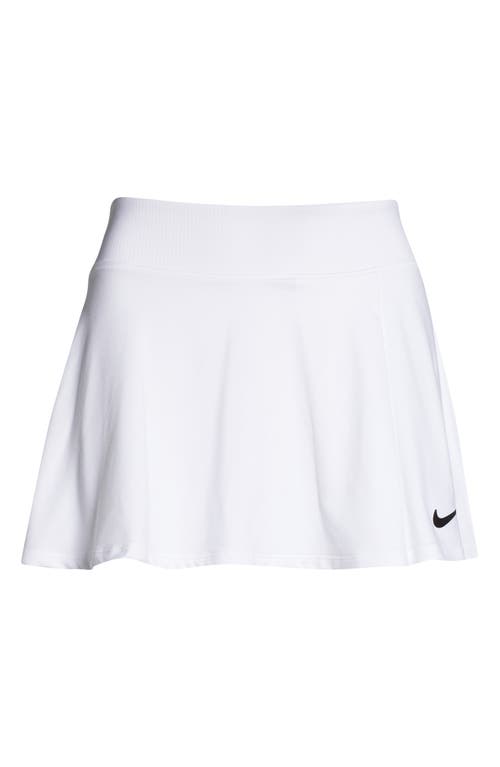 Shop Nike Court Victory Dri-fit Sport Skort In White/black