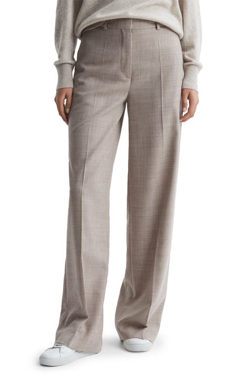 Reiss Hazel Stretch Cotton Pants Oatmeal at Nordstrom, Us