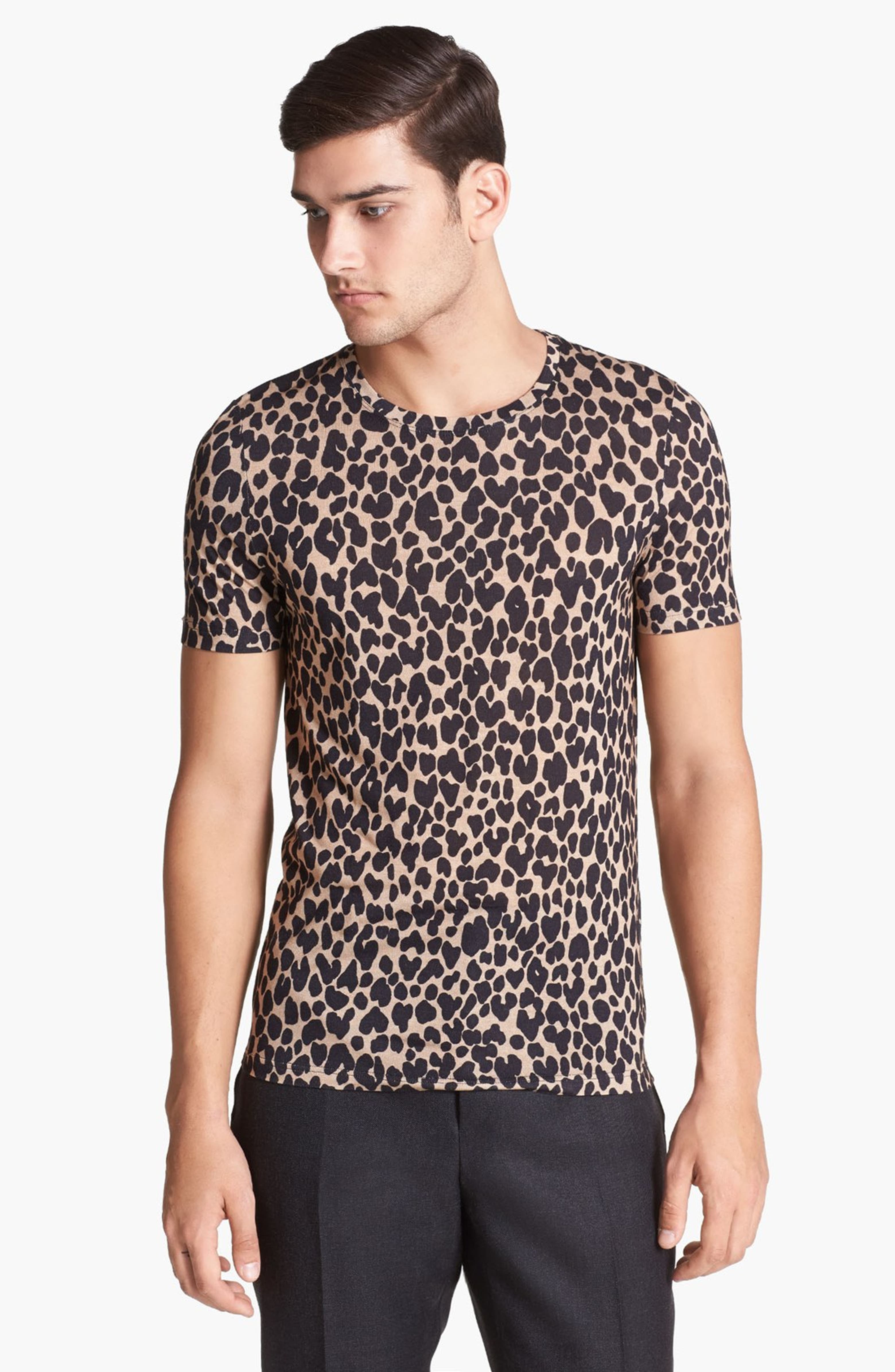 Burberry Prorsum Leopard Print T-Shirt | Nordstrom