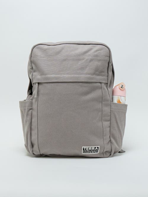 Terra Thread Sustainable Backpack For School And Everyday Use In Cloud Grey