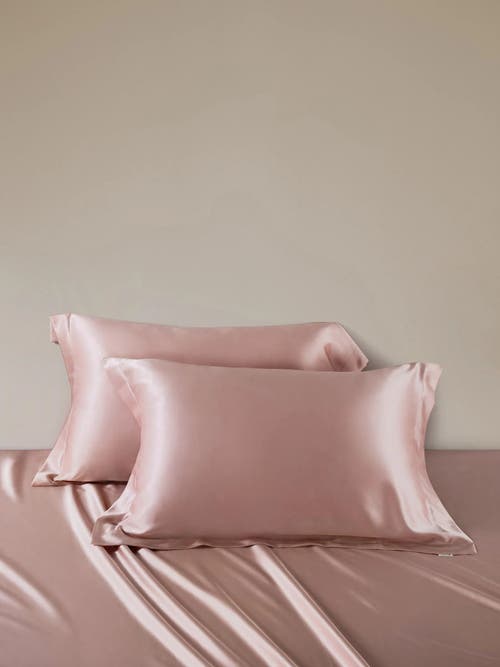 Lilysilk Pure Mulberry Silk Oxford Envelope Luxury Pillowcase In Rosy Pink