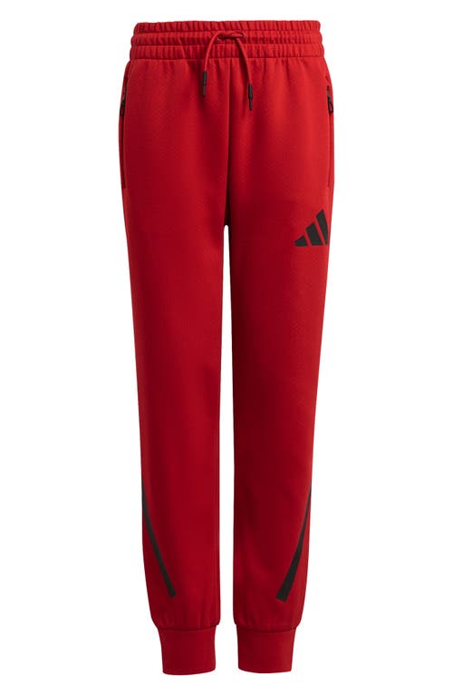 adidas Kids' Z.N.E. Joggers in Power Red/Black 